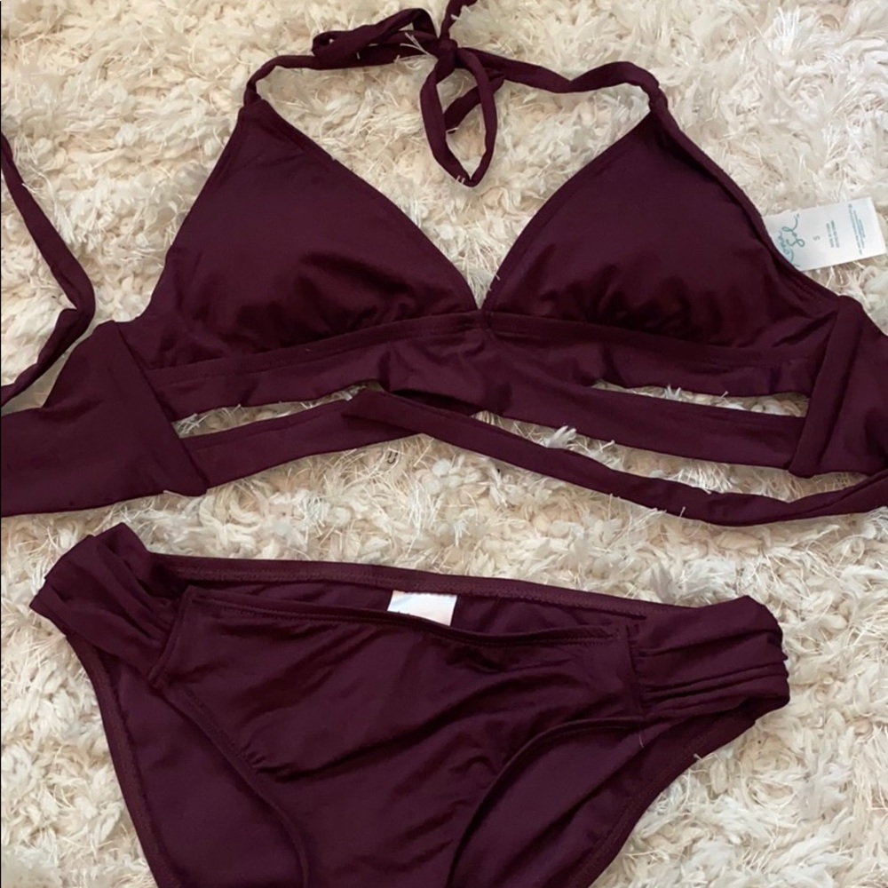 Target Cross-tie Bathing Suit